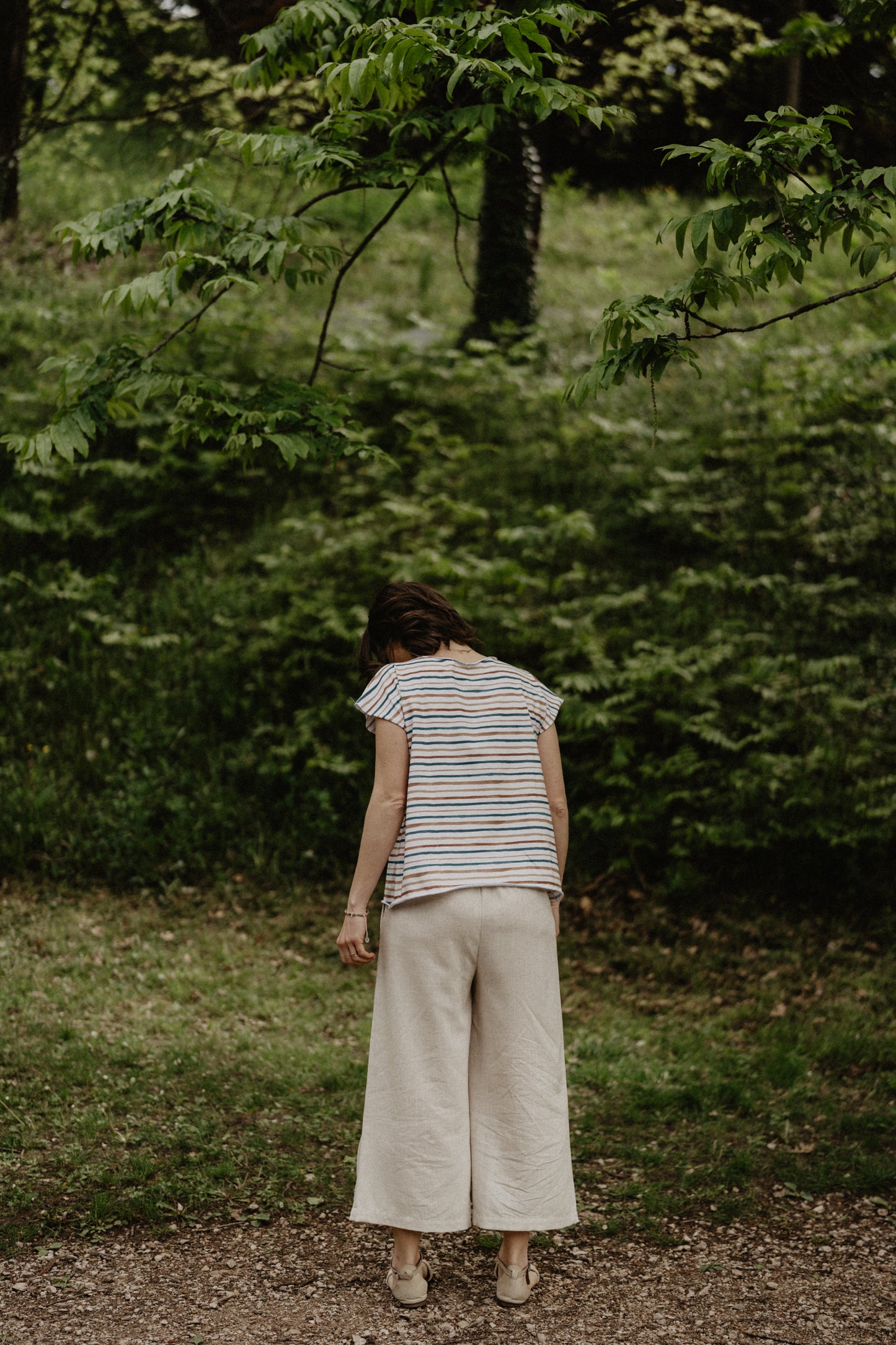 Pantalone Vita lino