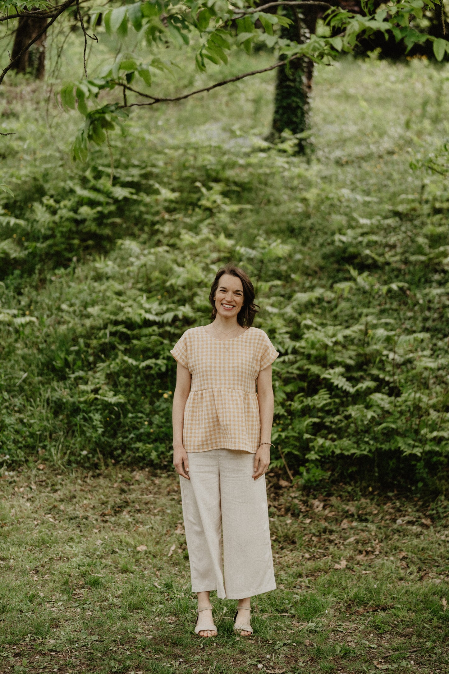Blusa Corolla quadretti
