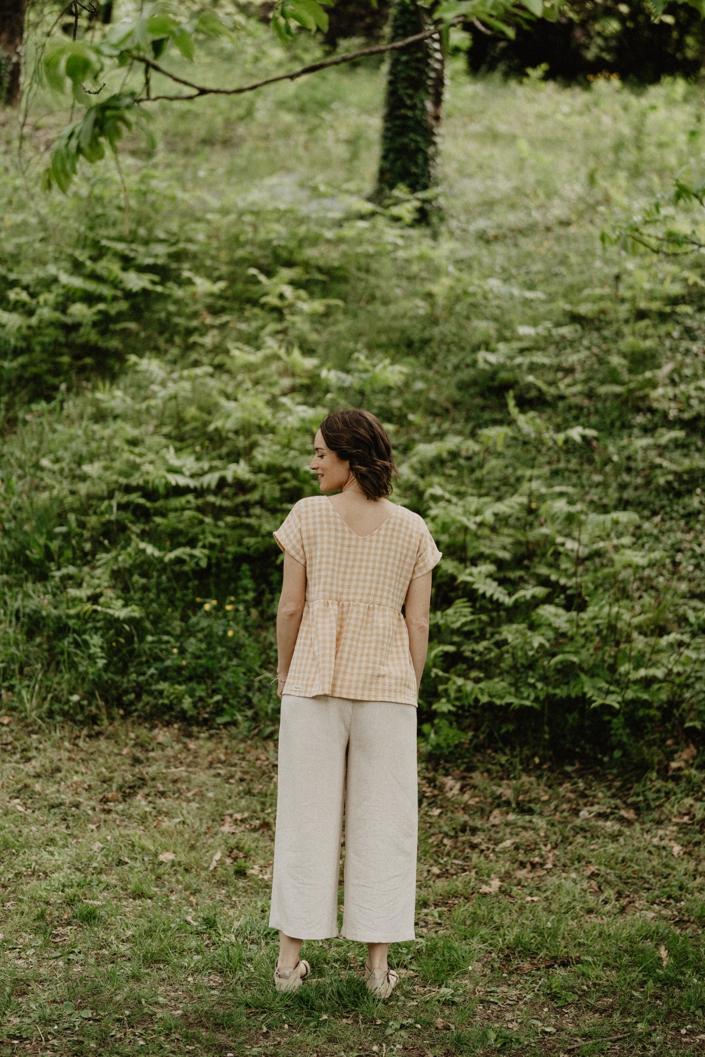 Blusa Corolla quadretti