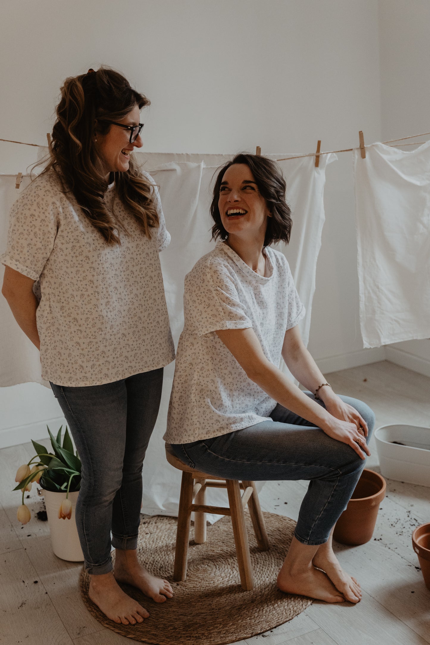 Blusa arricciata - boccioli