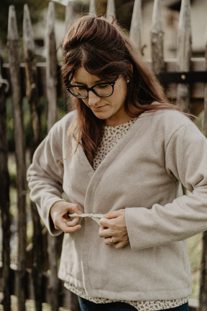 Cardigan Kimono Abbraccio BLU