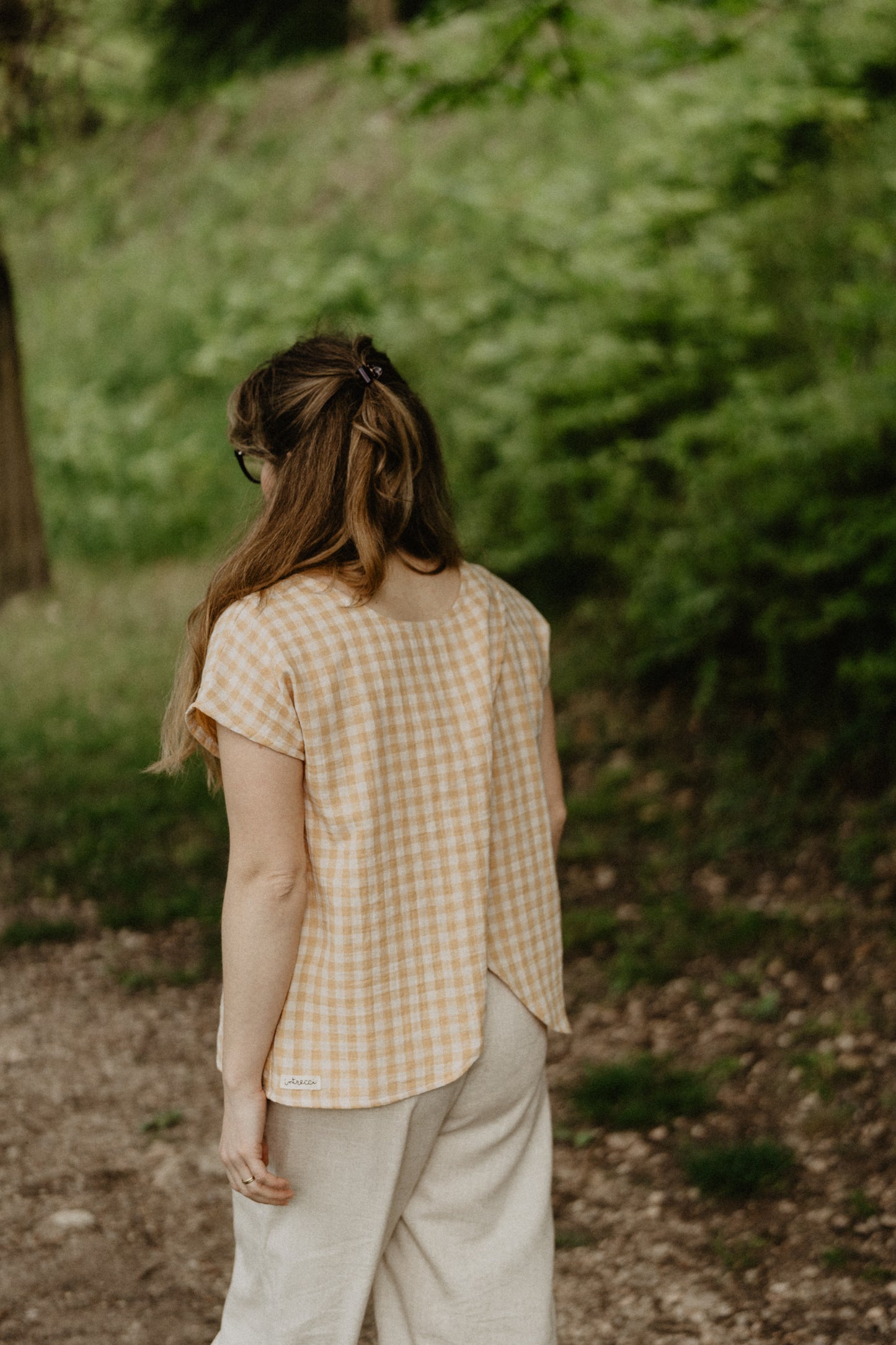 Blusa Tulipano quadretti