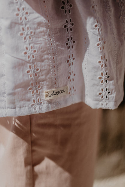 Blusa Corolla  sangallo