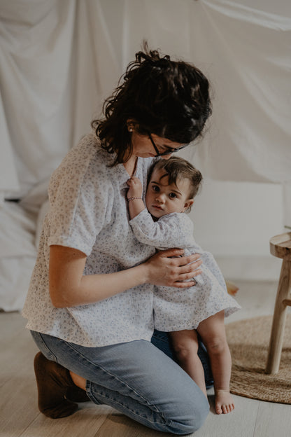 Abito mussola boccioli + culotte