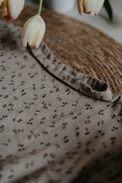 Blusa arricciata - fiori