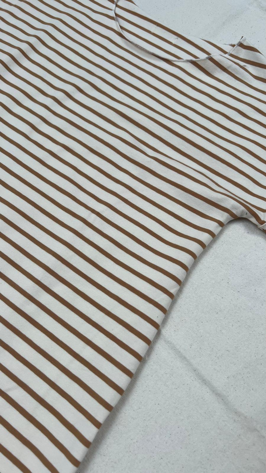 Basica righe cammello