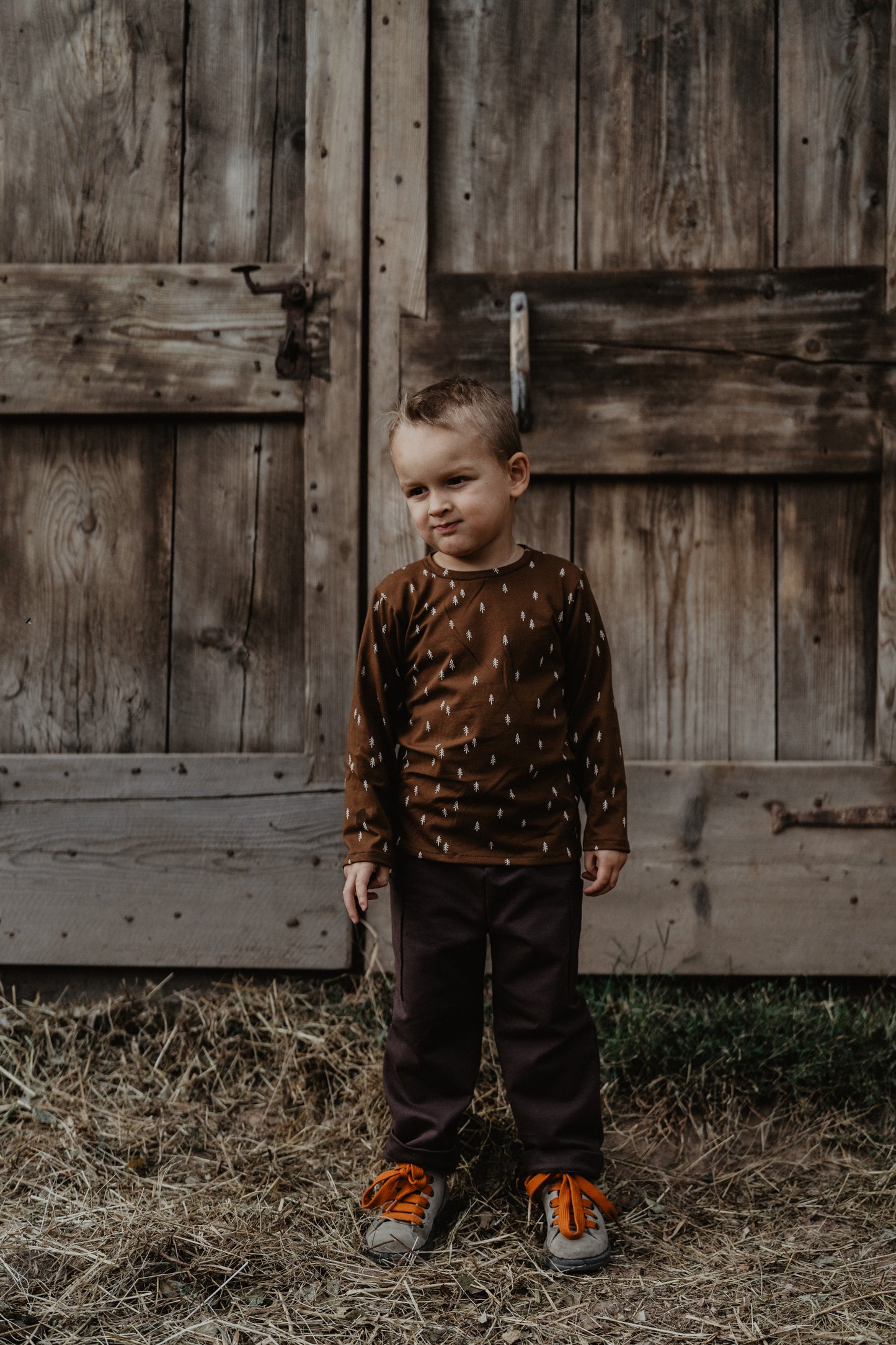 Panta tasche marrone