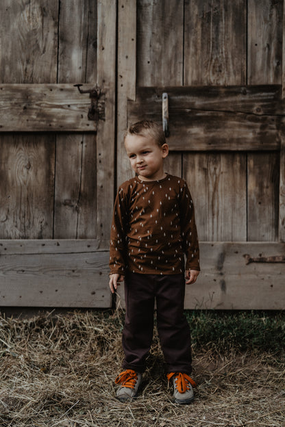 Panta tasche marrone