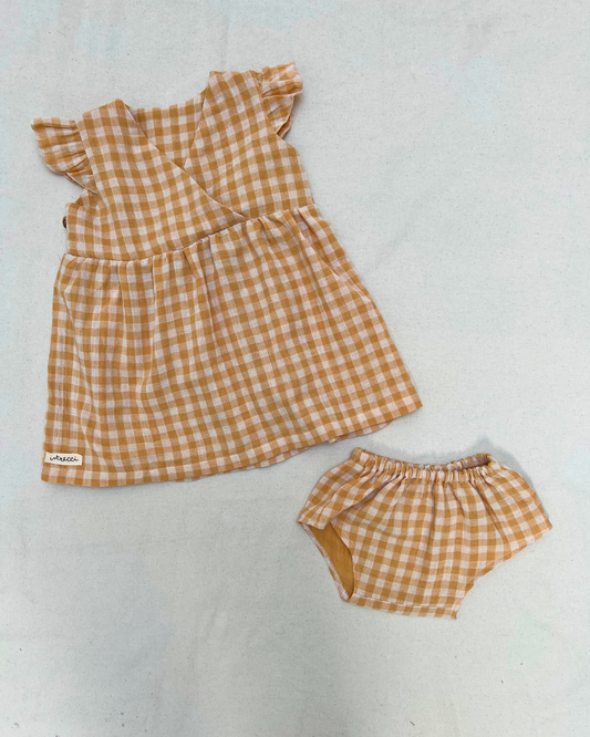 Abito incrocio + culotte