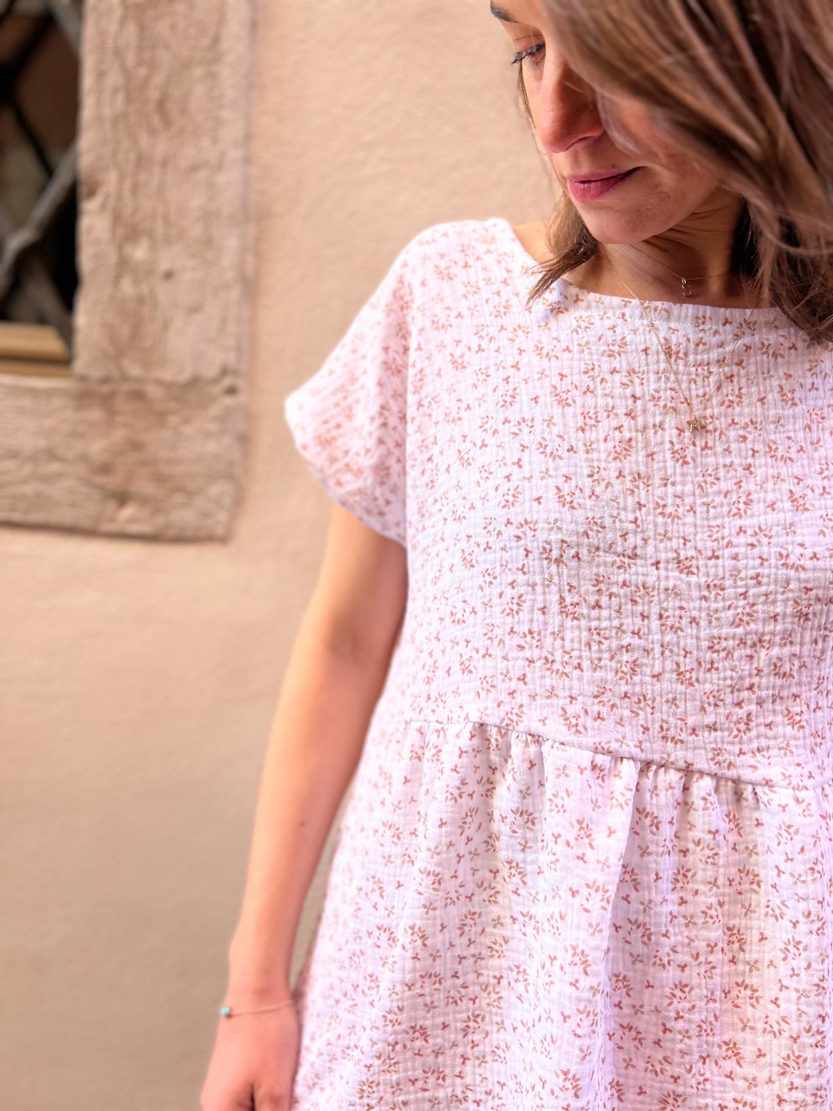 Blusa Corolla fiorellini